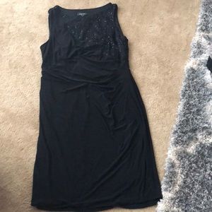 Black Sequin Dress